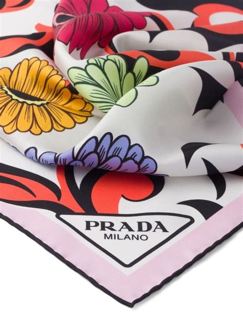 prada headscarf|prada twill scarf.